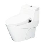 Bồn cầu American Standard VF-2010S (VF2010S) 1 khối, nắp rửa cơ SLIM00001-WT (Slim), dòng Activa