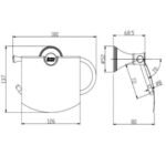 Hộp giấy American Standard WF-0287 (WF0287) dòng Heritage - Ảnh 2