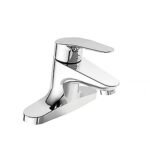 Vòi lavabo American Standard WF-0302 (WF0302) nóng lạnh, 3 lỗ, dòng Cygnet, cao 11.7 cm
