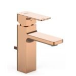 Vòi lavabo American Standard WF-1301WS (WF1301WS) nóng lạnh, dòng Acacia E, cao 17 cm, màu vàng hồng