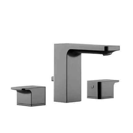 Vòi lavabo American Standard WF-1303BHG (WF1303BHG) nóng lạnh 3 lỗ, dòng Acacia E, màu xám mờ