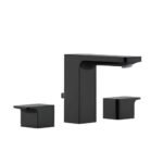 Vòi lavabo American Standard WF-1303MB (WF1303MB) nóng lạnh, 3 lỗ dòng Acacia E, màu đen mờ