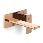 Vòi lavabo American Standard WF-1304WS (WF1304WS) nóng lạnh, âm tường dòng Acacia E, màu vàng hồng