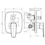 Van điều chỉnh nhiệt độ American Standard WF-1721 (WF1721) dòng Signature - Ảnh 2