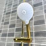 Sen cây American Standard WF-4956CS (WF4956CS) nóng lạnh nhiệt độ, dòng EasySET, màu vàng bóng - Ảnh 3