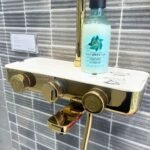 Sen cây American Standard WF-4956CS (WF4956CS) nóng lạnh nhiệt độ, dòng EasySET, màu vàng bóng - Ảnh 2