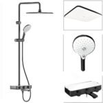 Sen cây American Standard WF-4956HG (WF4956HG) nóng lạnh nhiệt độ, dòng EasySET, màu xám đen