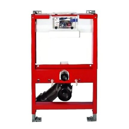 Két nước bồn cầu TOTO WH037D-162B âm tường (kèm ống thải cong)