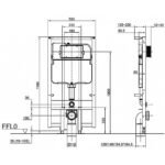 Két nước bồn cầu TOTO WH172AT âm tường - Ảnh 2