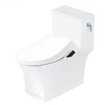 Bồn cầu American Standard WP-2025PR (WP2025PR) 1 khối, nắp điện tử Slim WP-7SR1(Pristine Star), xả gạt, dòng Kastello