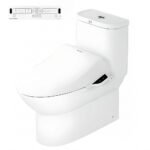 Bồn cầu American Standard WP-2073PR (WP2073PR ) 1 khối, nắp rửa điện tử WP-7SR1(Pristine Star), dòng Neo Modern