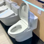 Bồn cầu TOTO MS887CRW25#XW 1 khối (Giấu dây), nắp điện tử Washlet TCF34461GAA S5, xả gạt - Ảnh 4