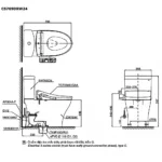 Bồn cầu TOTO CS769DRW24#XW - Ảnh 16
