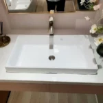 Chậu rửa mặt lavabo TOTO CONTEMPORARY LT1717#XW đặt bàn - Ảnh 5