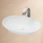 Chậu rửa mặt lavabo TOTO LT4706MT#CMW đặt bàn màu trắng mờ