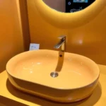 Chậu rửa mặt lavabo TOTO LW896JW/ F#W đặt bàn - Ảnh 7