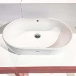 Chậu rửa mặt lavabo TOTO LW896JW/ F#W đặt bàn - Ảnh 4