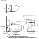 Bồn cầu TOTO MS857CDW24#XW - Ảnh 14