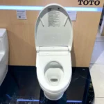 Bồn cầu TOTO MS857DW25#XW 1 khối (Giấu dây), nắp điện tử Washlet TCF34461GAA S5 - Ảnh 8