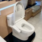 Bồn cầu TOTO MS887CRW24#XW 1 khối (Giấu dây), nắp điện tử Washlet TCF33461GAA S2, xả gạt - Ảnh 7