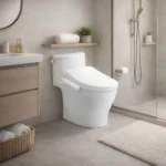 Bồn cầu TOTO MS887CRW24#XW 1 khối (Giấu dây), nắp điện tử Washlet TCF33461GAA S2, xả gạt - Ảnh 9
