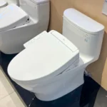 Bồn cầu TOTO MS887CRW24#XW 1 khối (Giấu dây), nắp điện tử Washlet TCF33461GAA S2, xả gạt - Ảnh 2