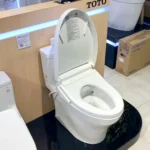 Bồn cầu TOTO MS889DRW25#XW 1 khối (Giấu dây), nắp điện tử Washlet TCF34461GAA S5 - Ảnh 4