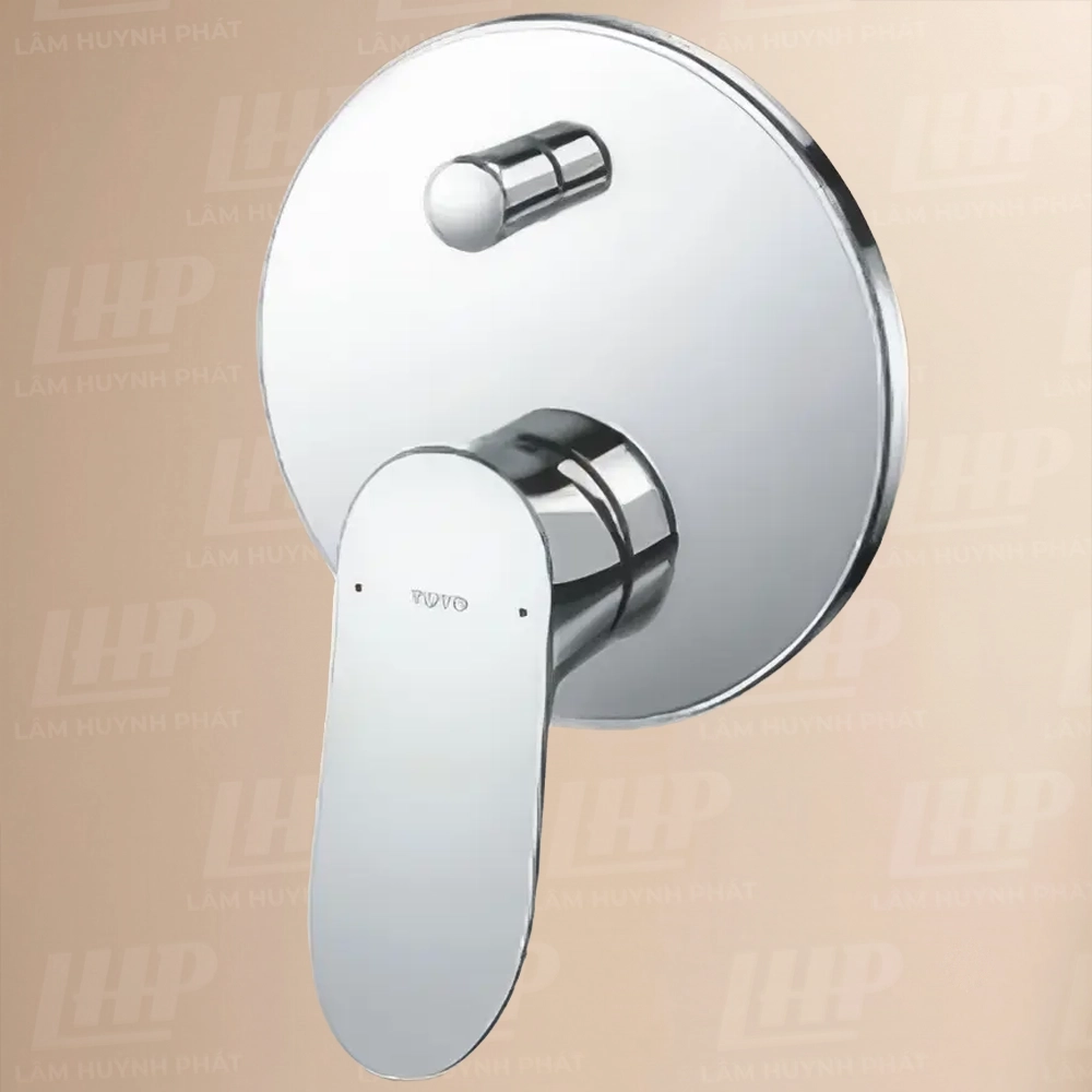 Van chuyển hướng TOTO TBG01304BA Van điều chỉnh nhiệt độ TOTO TBG01304BA/ TBN01001B (kèm phụ kiện âm tường) mạ Crom bóng - Ảnh 1