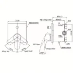 Van điều chỉnh nhiệt độ TOTO TBG09304VA/ TBN01001B (kèm phụ kiện âm tường) - Ảnh 4