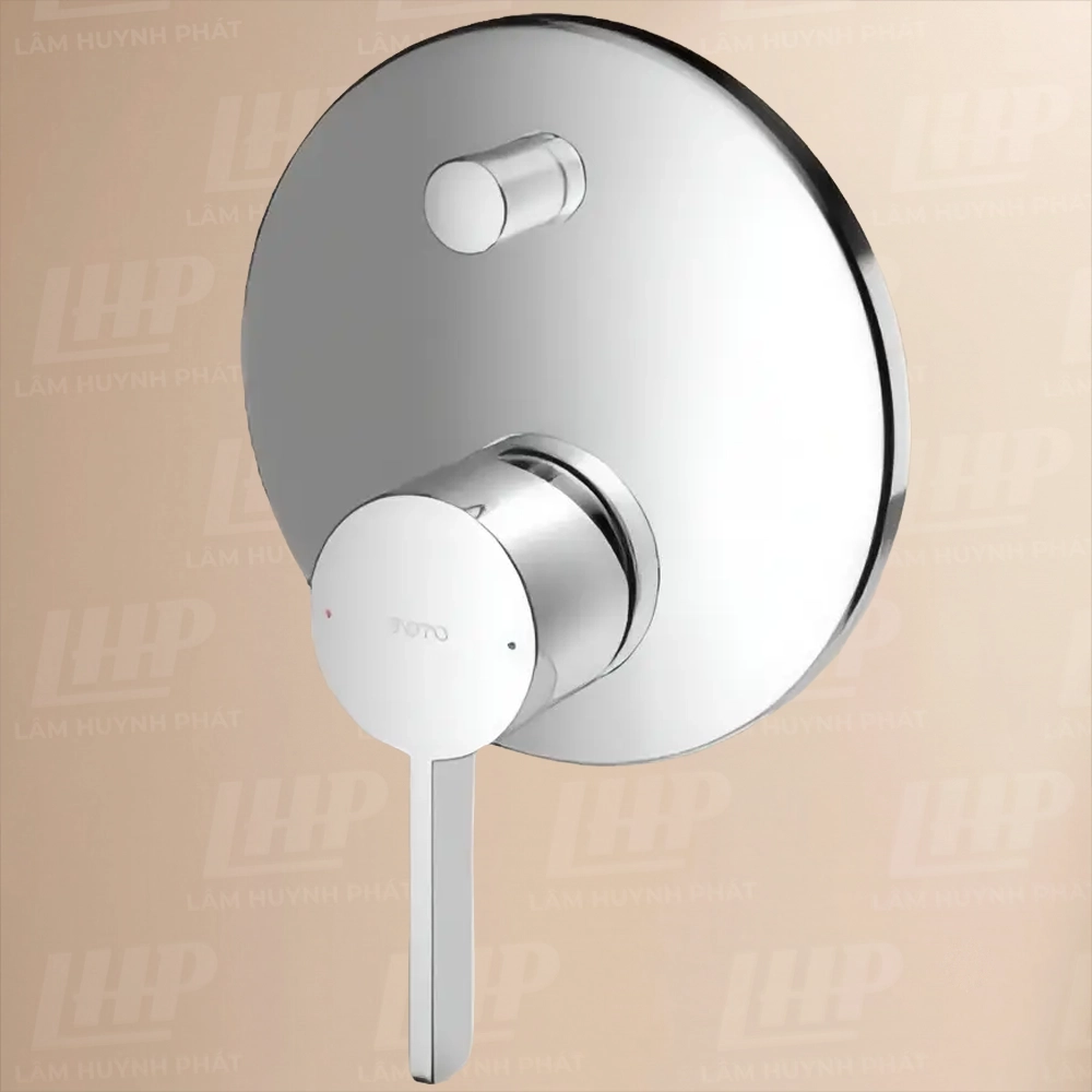Van chuyển hướng TOTO TBG11304VA Van điều chỉnh nhiệt độ TOTO TBG11304BA#BN (không kèm phụ kiện âm tường) mạ Nikel mờ - Ảnh 1