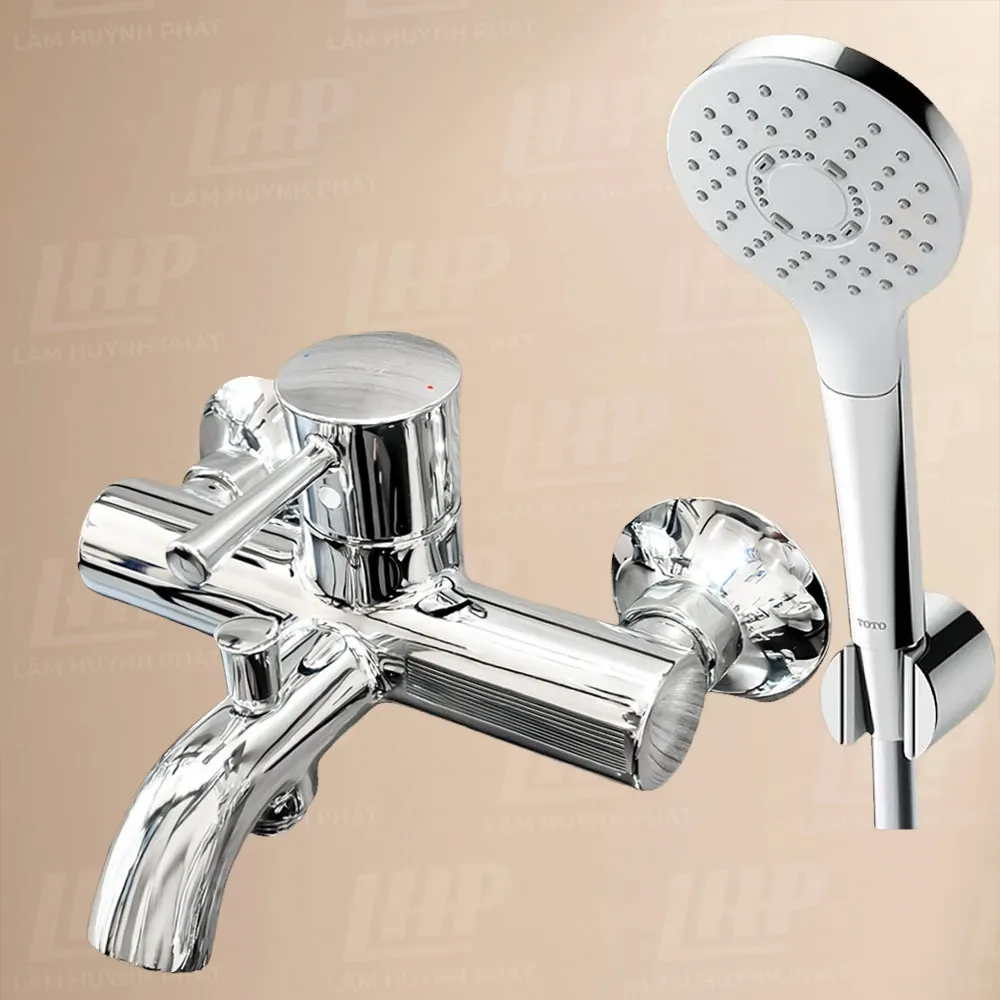 sen tắm TOTO TBS02302V/ TBW01008V Vòi sen tắm TOTO TBS02302V/ TBW01008V nóng lạnh - Ảnh 1