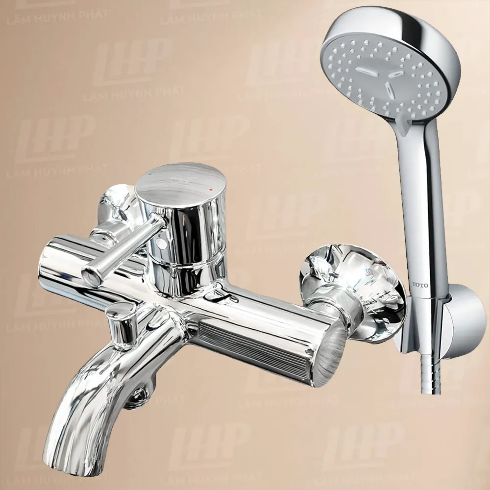 sen tắm TOTO TBS02302V/ TBW07012A Vòi sen tắm TOTO TBS02302V/ TBW07012A nóng lạnh - Ảnh 1