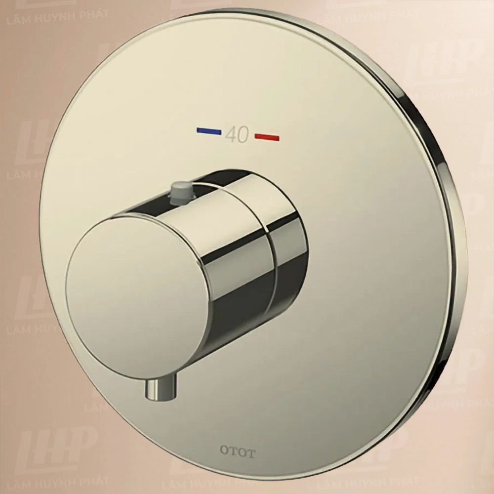 Van điều chỉnh nhiệt độ TOTO TBV01406B#BFG Van điều chỉnh nhiệt độ TOTO TBV01406B#BFG mạ vàng Pháp mờ - Ảnh 1
