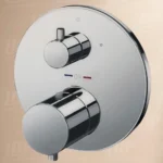 Van điều chỉnh nhiệt độ TOTO TBV01408B#BN (không kèm phụ kiện âm tường) mạ Nikel mờ