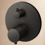 Van điều chỉnh nhiệt độ TOTO TBV01408BA#MBL (không kèm phụ kiện âm tường) đen mờ