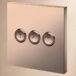 Van chuyển hướng TOTO TBV02105B#BFG 3 đường nước (không kèm phụ kiện âm tường) mạ vàng Pháp mờ