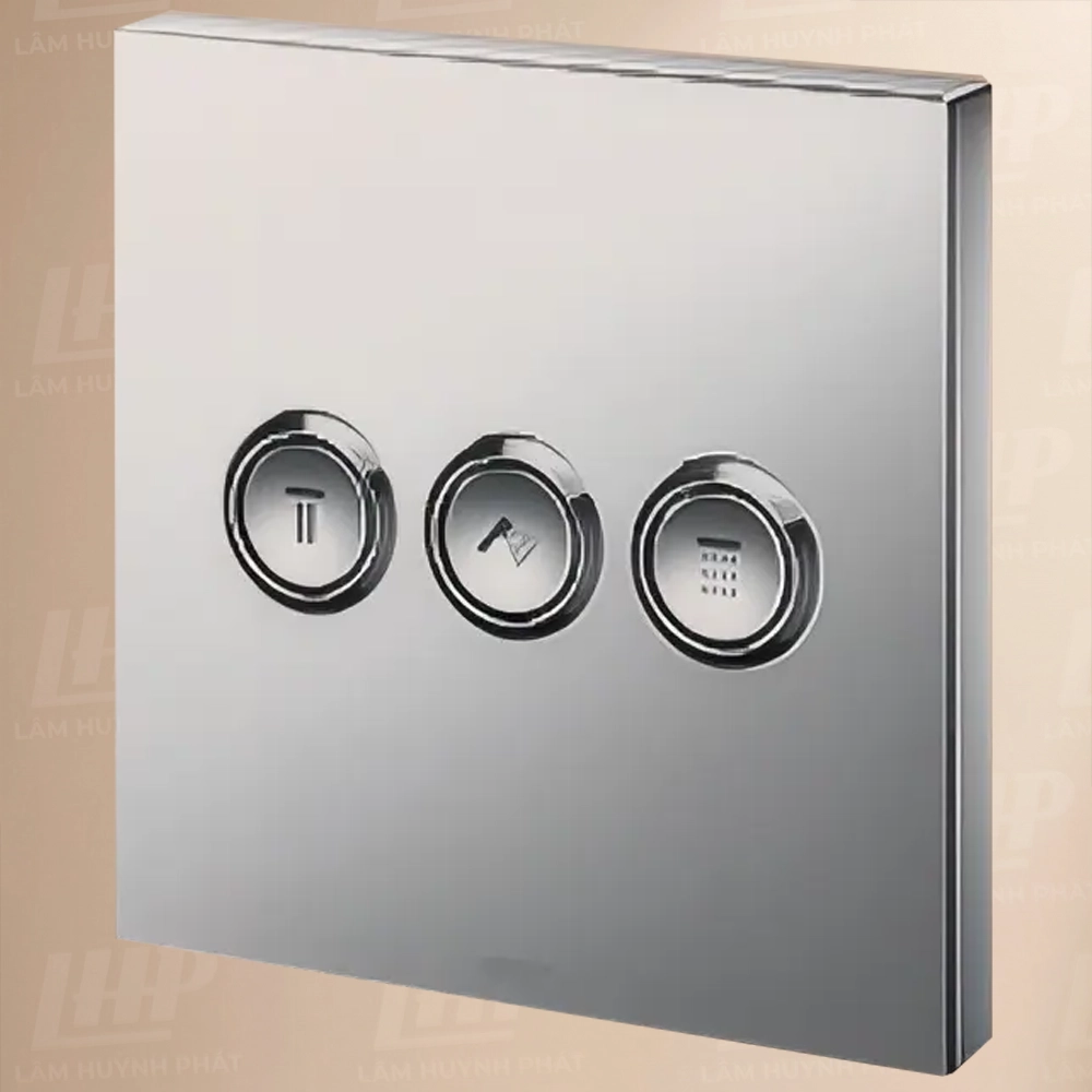 Van chuyển hướng TOTO TBV02105B#BN Van chuyển hướng TOTO TBV02105B#BN 3 đường nước (không kèm phụ kiện âm tường) mạ Nikel mờ - Ảnh 1