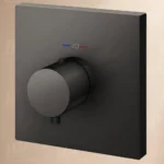 Van điều chỉnh nhiệt độ TOTO TBV02402BA#MBL (loại nút nhấn, không kèm phụ kiện âm tường) đen mờ