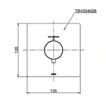 Van điều chỉnh nhiệt độ TOTO TBV02402B/ TBN01001B - Ảnh 9
