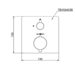 Van điều chỉnh nhiệt độ TOTO TBV02403B/ TBN01001B - Ảnh 6