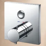 Van điều chỉnh nhiệt độ TOTO TBV02405B#PN (dạng nút nhấn) mạ Nikel bóng