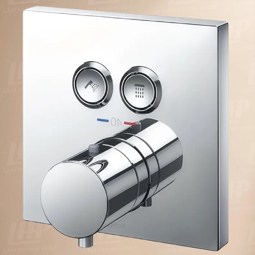 Van điều chỉnh TOTO TBV02406B Van chuyển hướng TOTO TBV02406B/ TBN01001B (kèm phụ kiện âm tường) - Ảnh 1