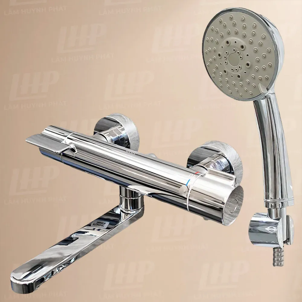 sen tắm TOTO TBV03427V/ TBW03002B Vòi sen tắm TOTO TBV03427V/ TBW03002B nhiệt độ Nhật Bản dòng GG - Ảnh 1