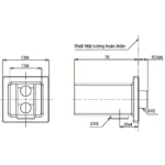 Gác sen TOTO TBW08010A#BGP - Ảnh 11
