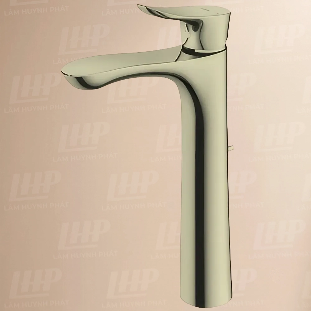 Vòi Lavabo TOTO TLG01307B#BFG Vòi Lavabo TOTO TLG01307B#BFG nóng lạnh dòng GO mạ vàng Pháp mờ ,cao 29cm - Ảnh 1