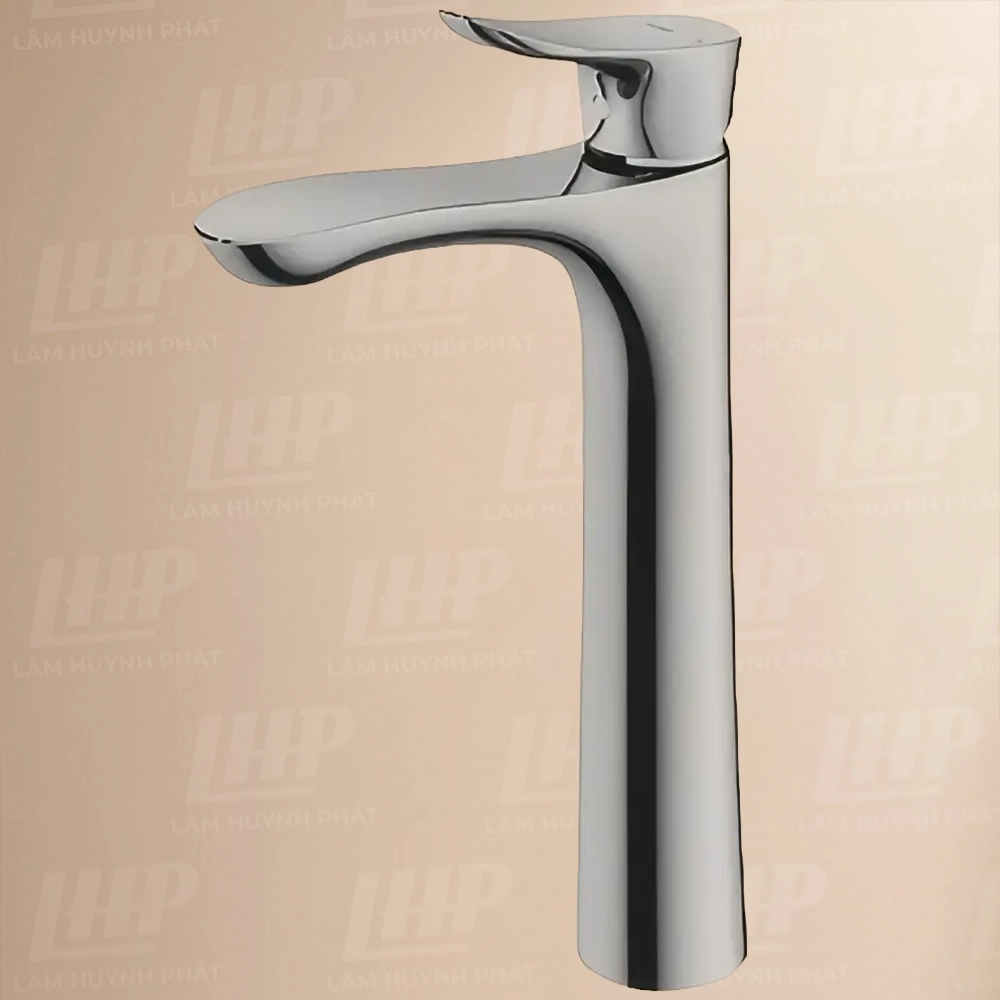 Vòi Lavabo TOTO TLG01307B#BN Vòi Lavabo TOTO TLG01307B#BN nóng lạnh dòng GO mạ Nikel mờ ,cao 29cm - Ảnh 1