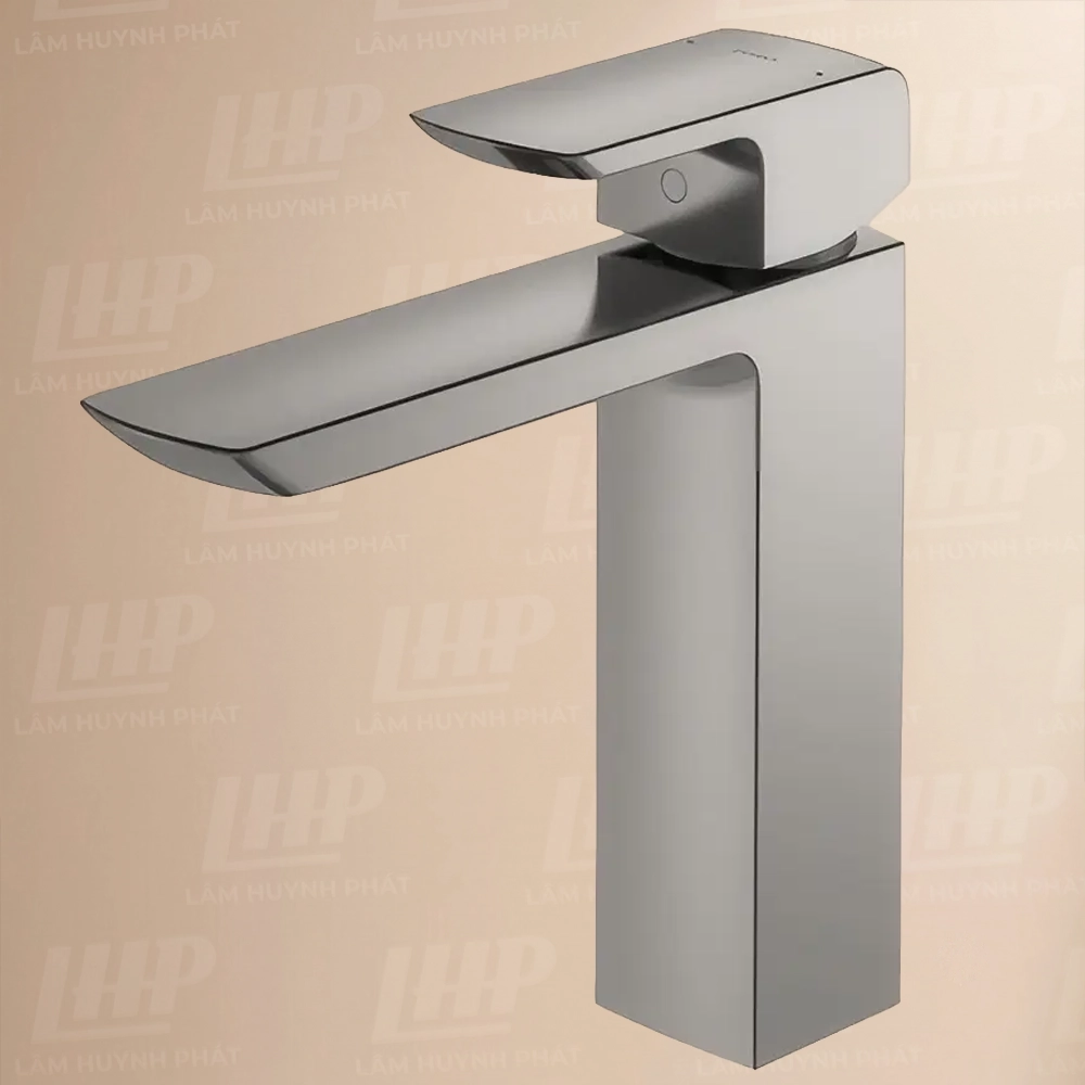 Vòi Lavabo TOTO TLG02304B#BN Vòi Lavabo TOTO TLG02304B#BN nóng lạnh dòng GR mạ Nikel mờ ,cao 21cm - Ảnh 1