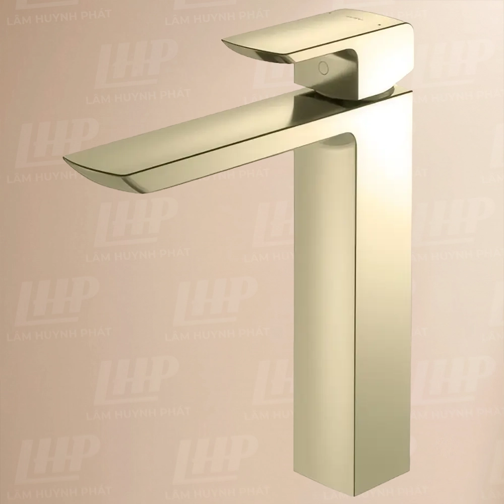 Vòi Lavabo TOTO TLG02307B#PBR Vòi Lavabo TOTO TLG02307B#PBR nóng lạnh dòng GR mạ đồng bóng 26cm - Ảnh 1