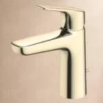 Vòi Lavabo TOTO TLG03301B#PBR nóng lạnh dòng GS mạ đồng bóng ,cao 17cm