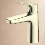 Vòi Lavabo TOTO TLG03301B#PFG nóng lạnh dòng GS mạ vàng Pháp bóng ,cao 17cm
